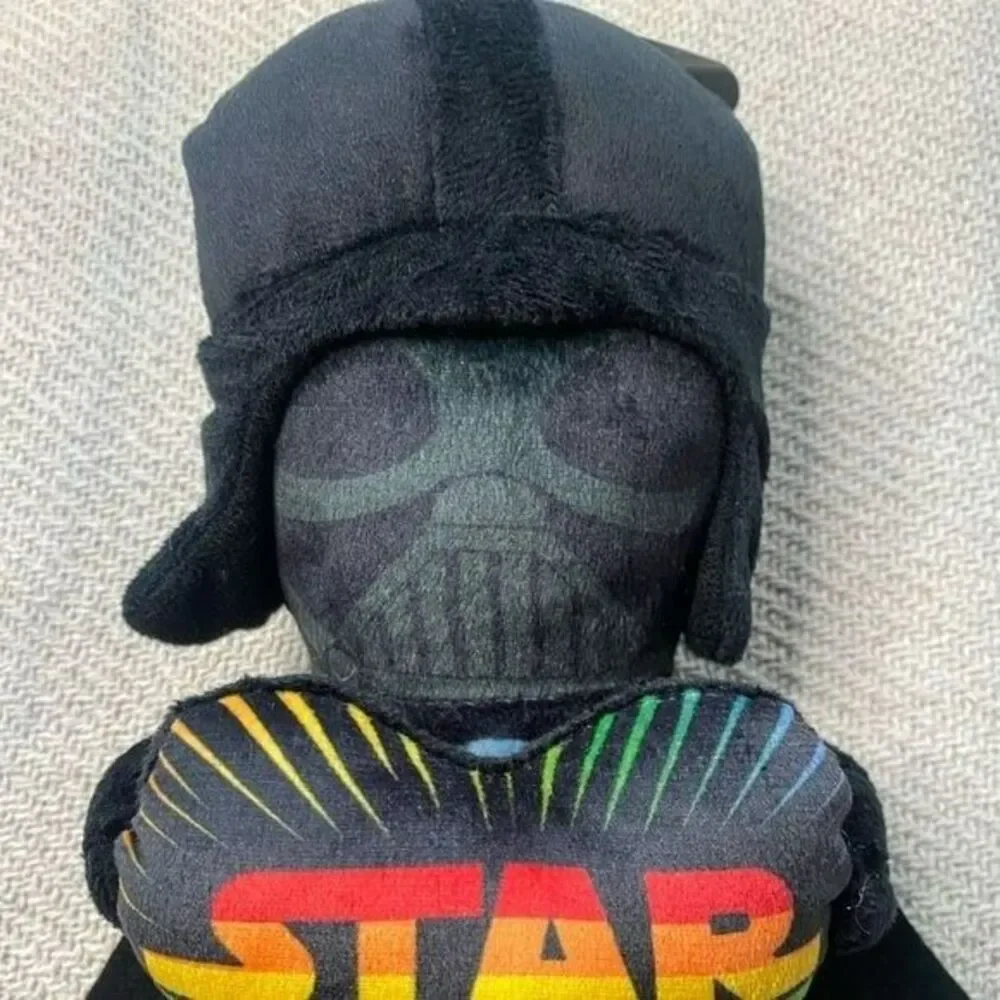 STAR WARS Darth Vader Dog Toy NWT Pride Rainbow Heart Puppy Pet Gift Disney